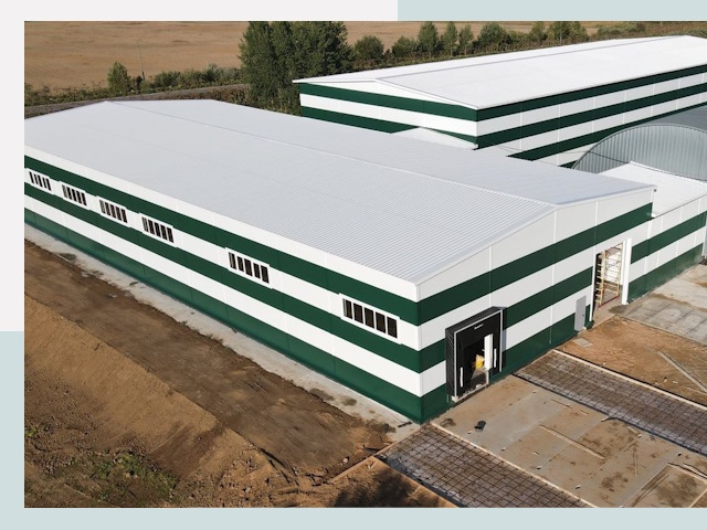 Строительство овощехранилищ в Гукове