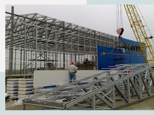 Строительство заводов в Гукове