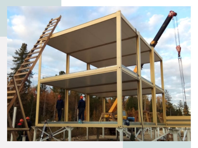 Строительство модульных здания Гуково