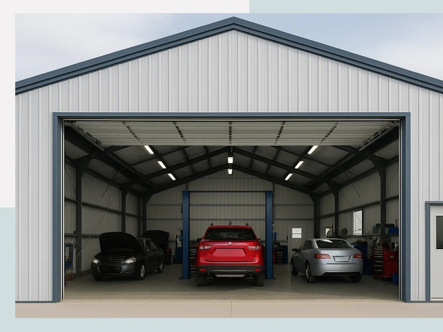 Ангары из сэндвич панелей от 616 руб. в Гуково