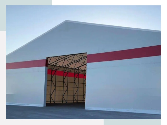 Быстровозводимые ангары в Гукове