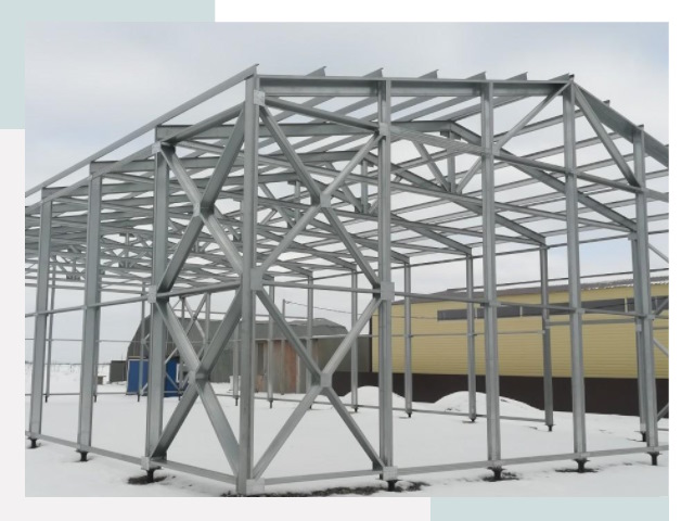 Каркасные ангары в Гукове