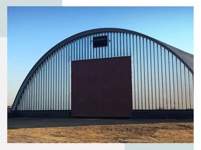 Арочные ангары в Гукове