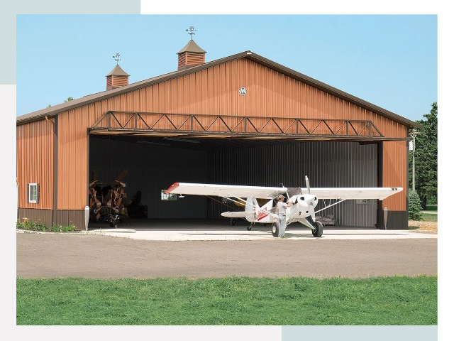 Ангары для самолетов в Гукове