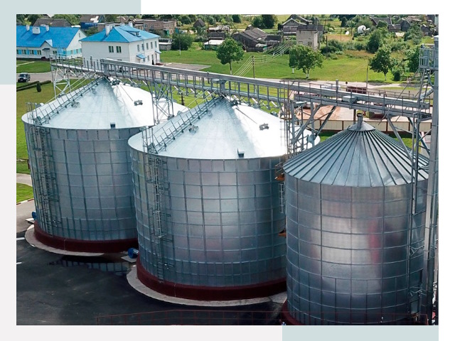 Металлические силосы в Гукове