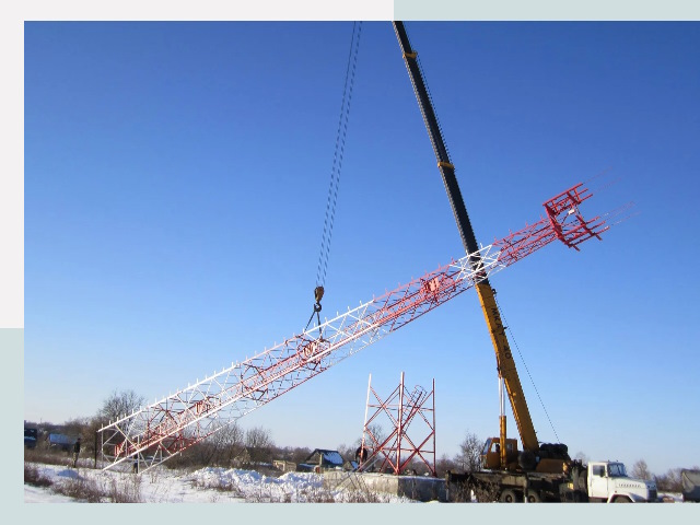 Строительство башен связи в Гукове от 616 руб.