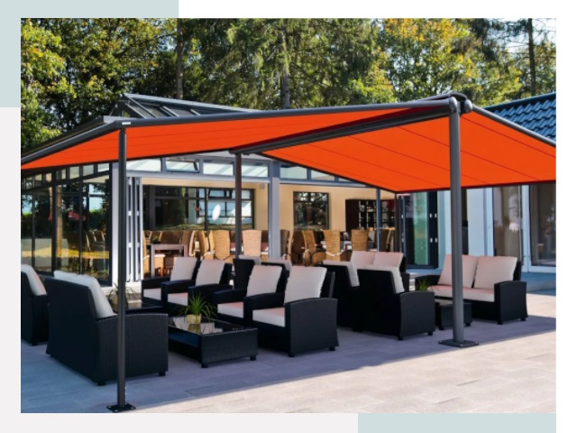 Навесы для кафе и ресторанов в Гукове