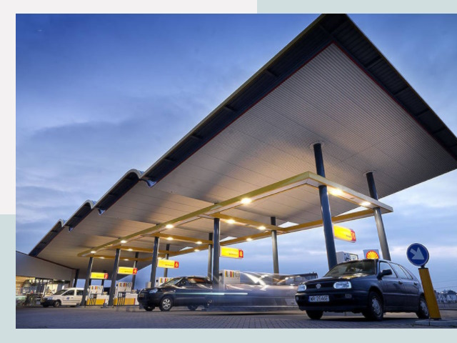 Навесы для АЗС в Гуково от 616 руб. - Защита и комфорт
