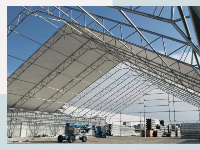 Каркасно-тентовые сооружения от СтальСтрой-Гкв по цене 616 руб.