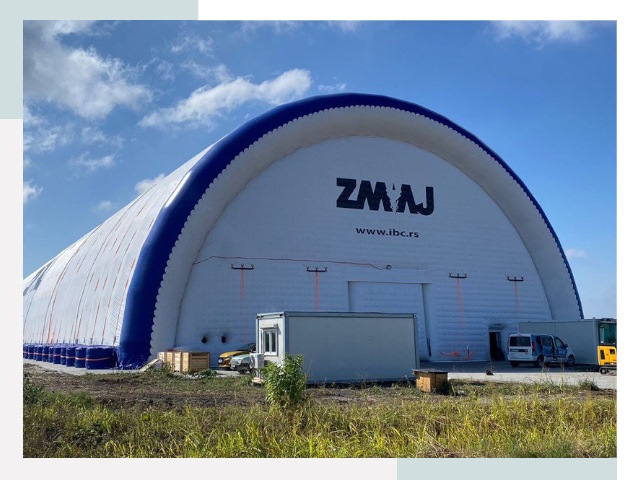 Брендирование ангаров в Гукове