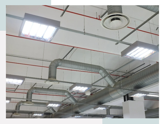 Вентиляция ангаров в Гукове