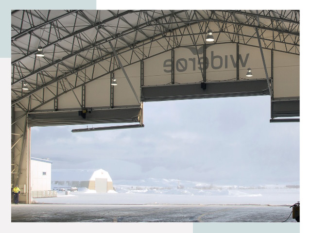 Ворота для ангаров в Гукове