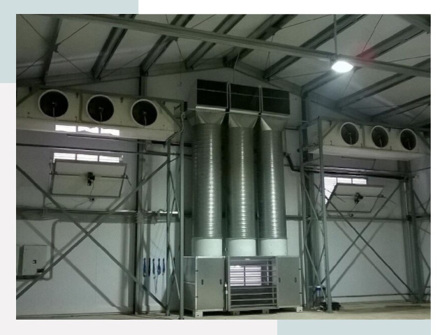 Инженерные системы для ангаров в Гукове