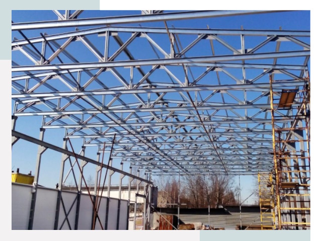 Металлокаркасы для складов в Гукове