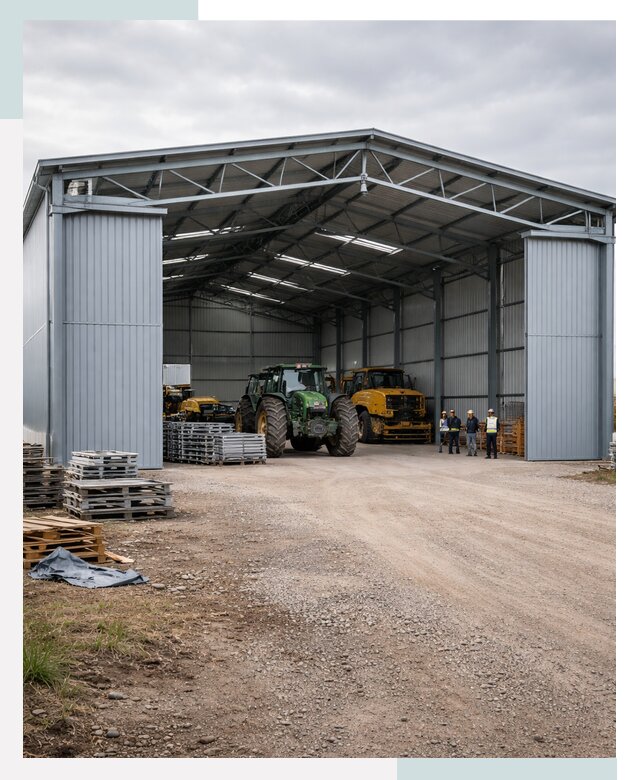 Ангары для сельхозтехники в Гукове от 20532 р. | СтальСтрой-Гкв