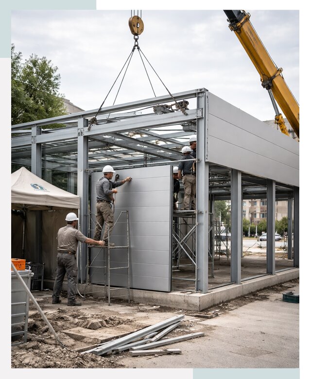 СтальСтрой-Гкв: торговый павильон под ключ в Гукове от 35931 р.
