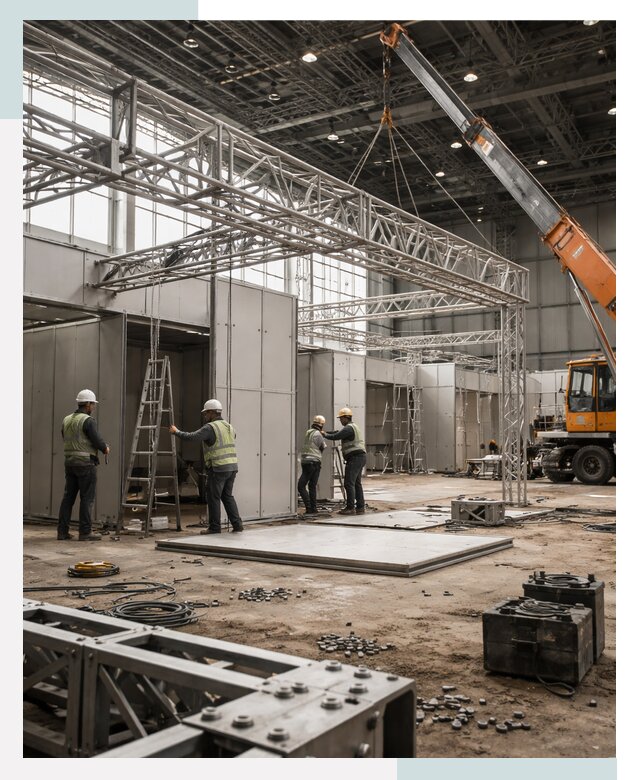 Строительство выставочных павильонов в Гукове от 35931 р.| СтальСтрой-Гкв